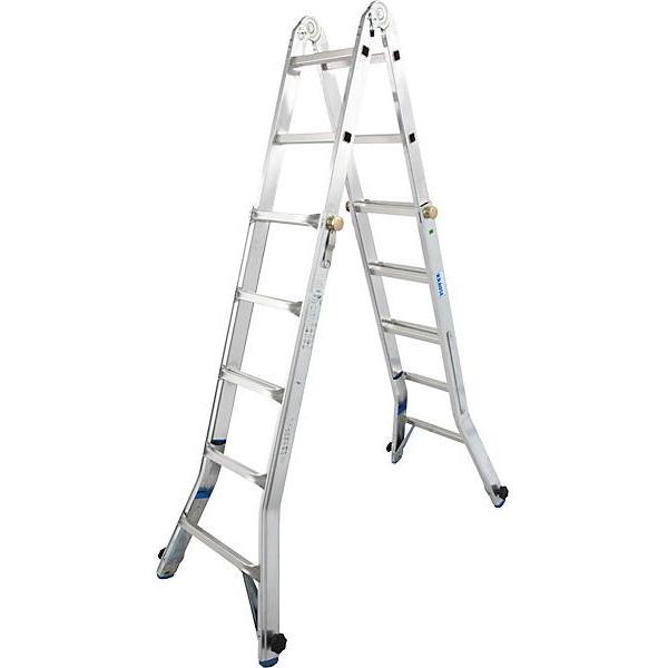 Krause Gelenk-Teleskopleiter (Mehrzweckleiter) (133984)