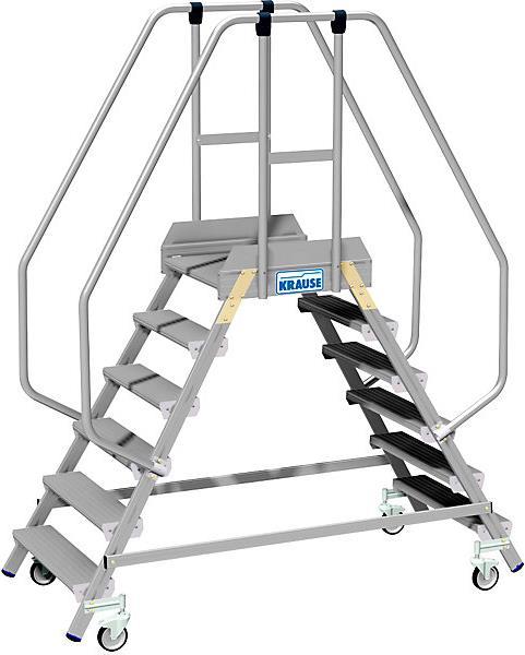 Image du produit Krause Echelle à plate-forme avec main courante extra haute (Échelle à plate-forme, 225 cm)