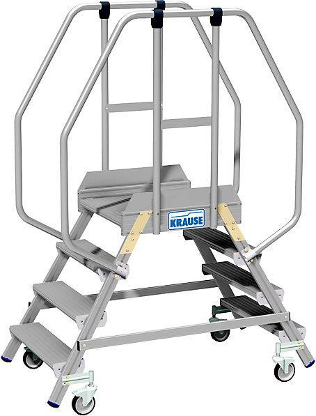 Produktbild Krause Podestleiter mit extrahohem Handlauf (Plattformleiter, 170 cm)