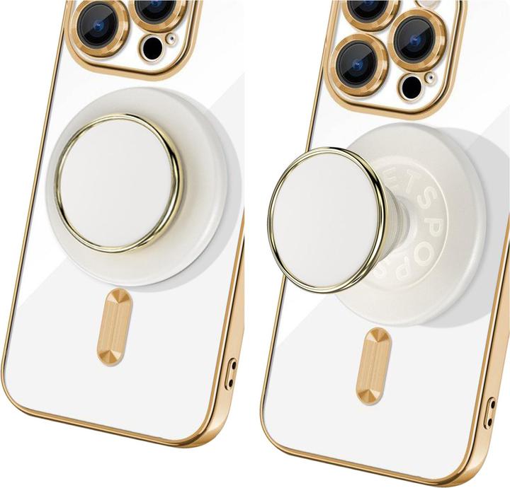 Produktbild PopSockets PopGrip for MagSafe Enamel Coconut Cream