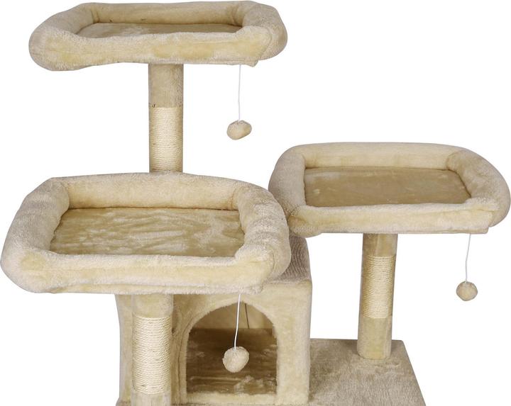 Produktbild Wiltec Katzenkratzbaum (172 cm, Beige)