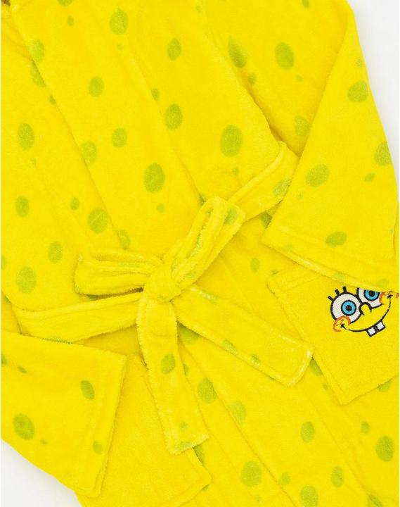 Actual product image Spongebob Squarepants Childrens/Kids Face Dressing Gown (104)