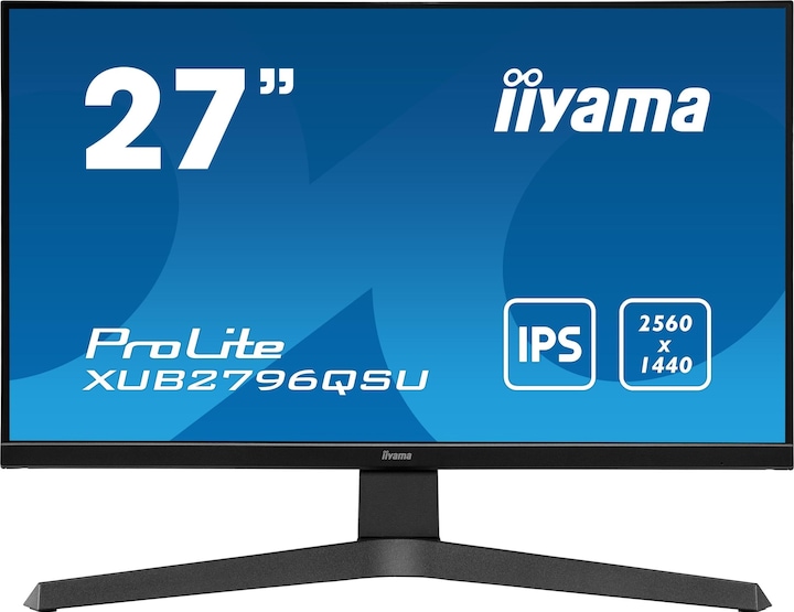 iiyama ProLite XUB2796QSU-B1 (2560 x 1440 pixels, 27")