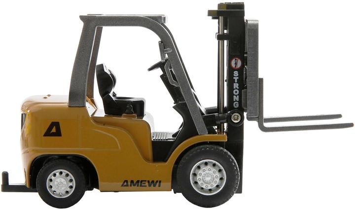 Actual product image Amewi Mini-Gabelstapler aus Metall, mit Anhänger, proportional 8-Kanal 1:64 RTR