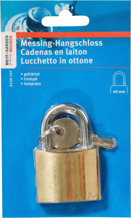 Actual product image Do it + Garden Combination padlock