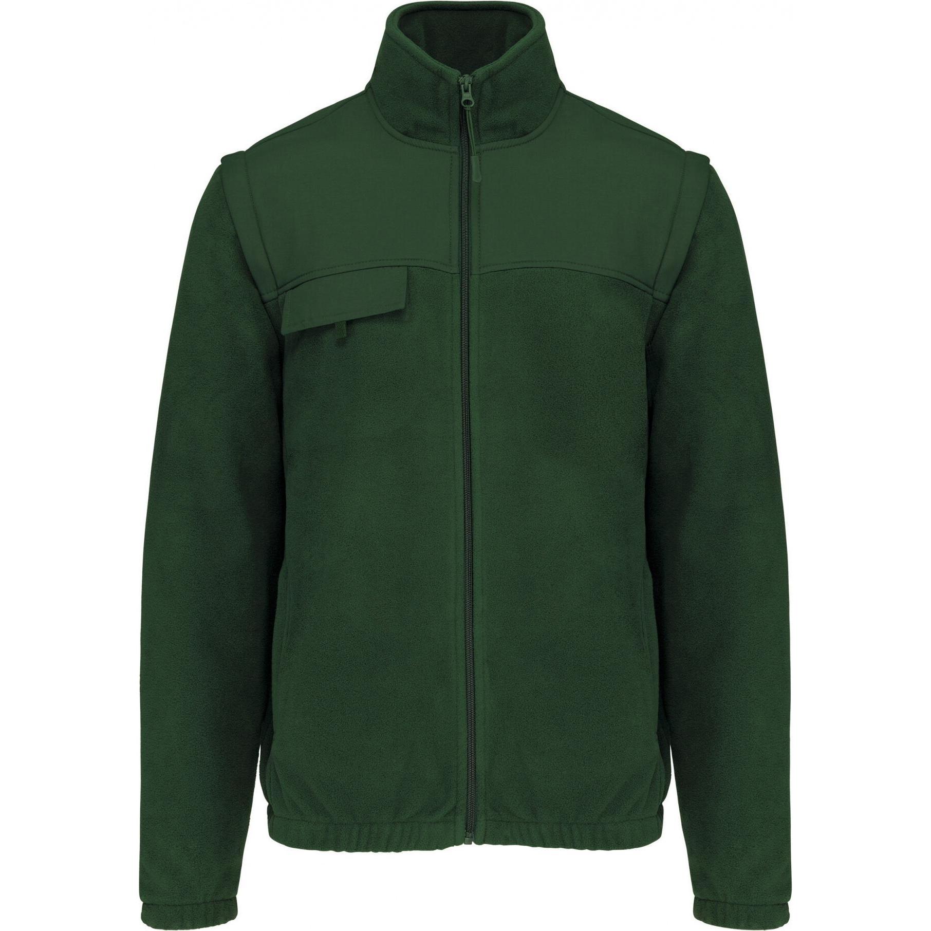 Kariban, Arbeitsjacke, Fleece mit Reissverschluss abnehmbare Ärmel (XXL)