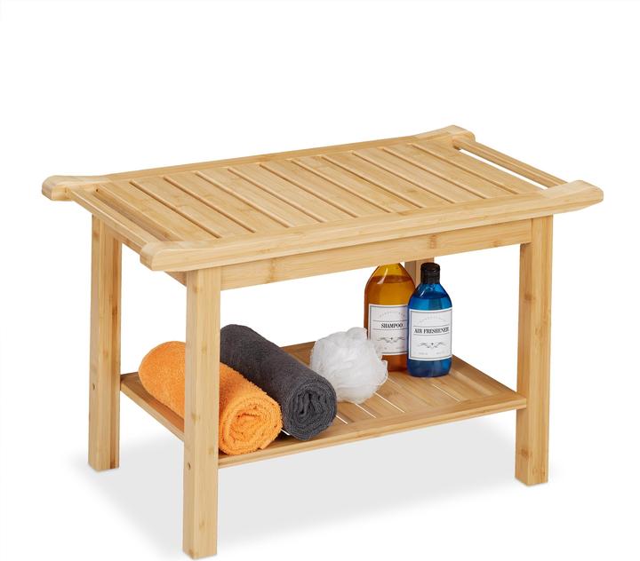 Actual product image Relaxdays Bathroom stool