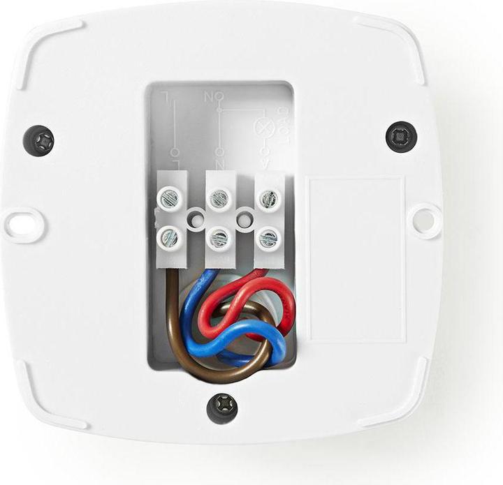 Actual product image Nedis Motion Detector - Outdoor - Three Wire Installation - IP54 - Weatherproof - Customisable Setting (8 m)