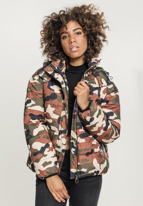 Immagine prodotto Urban Classics Giacca Boyfriend Camo Puffer Donna (M)