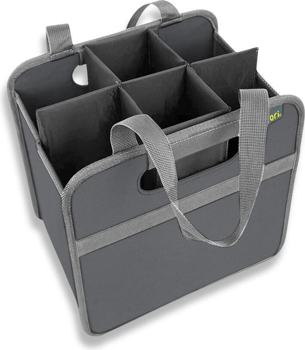 Actual product image Meori Bottle carrier (6 bottles, 26.50 x 17.80 x 26.50 cm)
