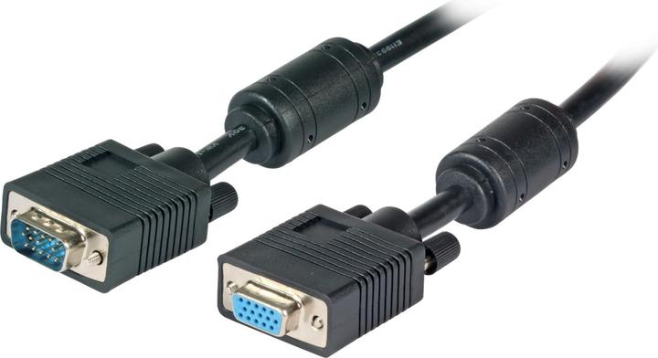 Immagine prodotto EFB Elektronik Prolunga SVGA/HDTV 2xHDSUB15, St/Bu, nero,5m (5 m)