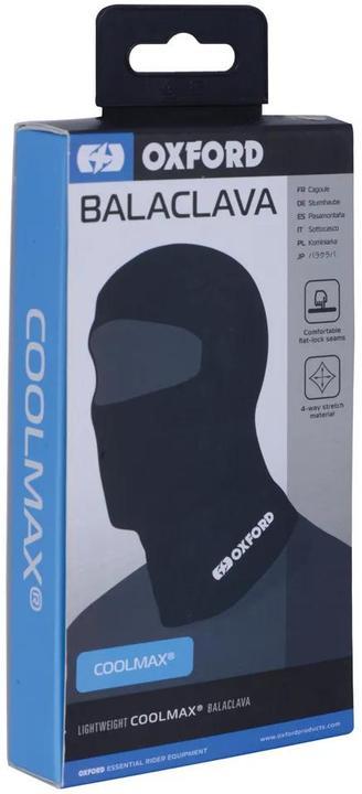 Oxford Balaclava Coolmax Blk