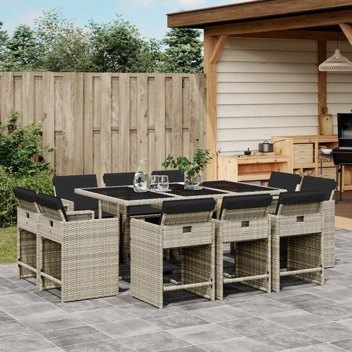 Produktbild vidaXL Garten Essgruppe