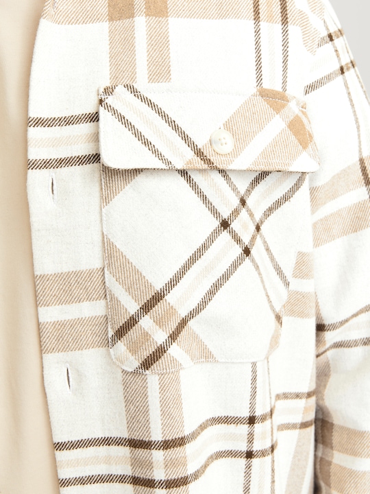 Image du produit Jack & Jones Jprraymond Melange Check Ls Overshirt Sn (S)