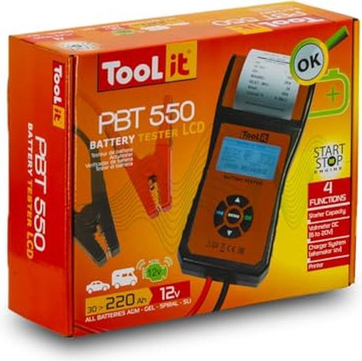 Immagine prodotto GYS PBT 550 Tester per batterie auto 12 V