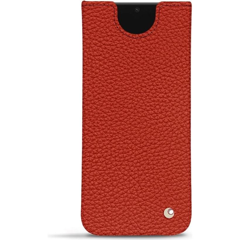 Noreve Lederschutzhülle (Samsung Galaxy S23 Ultra), Smartphone Hülle, Orange