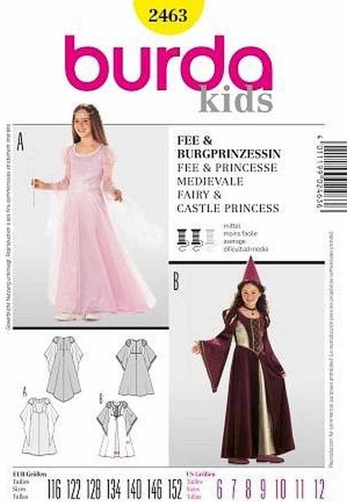 Produktbild Schnittmuster Fee Burgfräulein