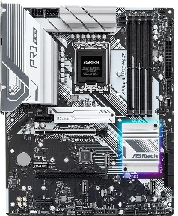 Image du produit AsRock Z790 Pro RS (LGA 1700, Intel Z790, ATX)