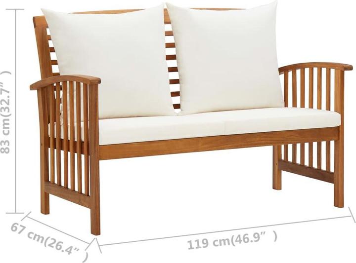 Produktbild vidaXL Garten Lounge Set