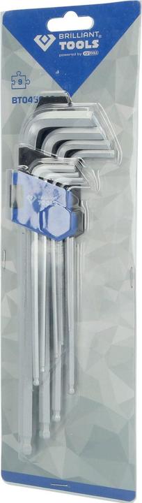 Actual product image Brilliant Tools Hexagon Key Set