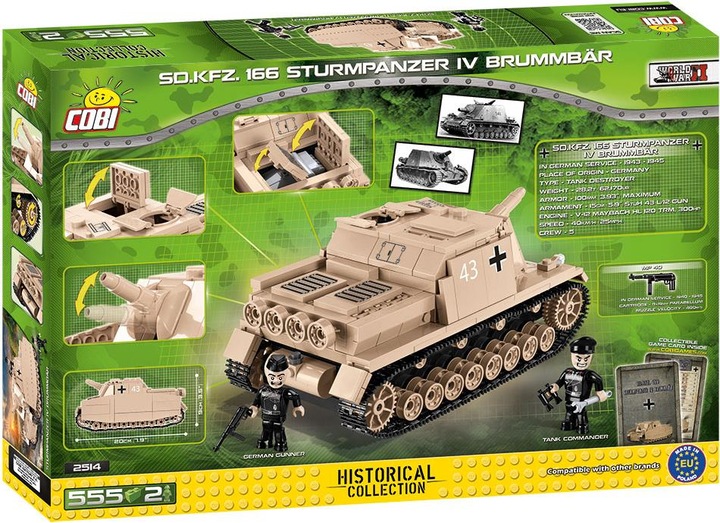 Produktbild Cobi SD.KFZ.166 Sturmpanzer IV Brummbär