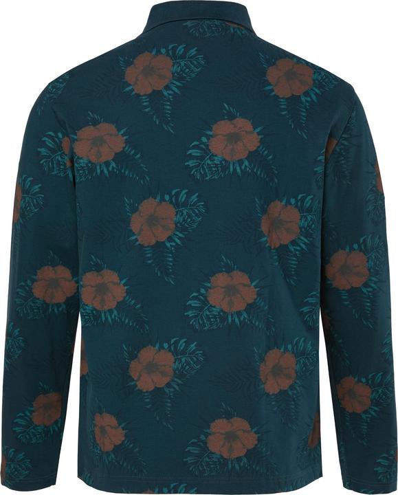 Actual product image Boston Park Langarm-Poloshirt, Piqué, floraler Alloverprint, bis 84/86 (60)