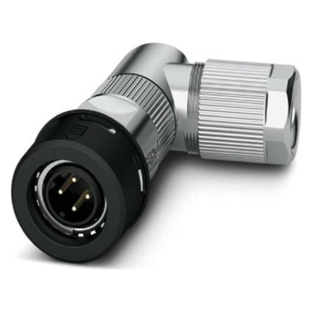 Phoenix Contact 1021831 Sensor-/Aktor-Steckverbinder Stecker, gewinkelt Polzahl: 4 1 St., Elektronikkabel + Stecker