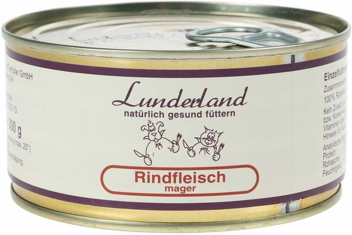 Lunderland Rindfleisch mager gekocht ohne Zustze Dose 300 g