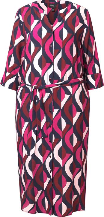 Actual product image Ulla Popken Ogee Print 3/4 Sleeve Dress (42, 44)