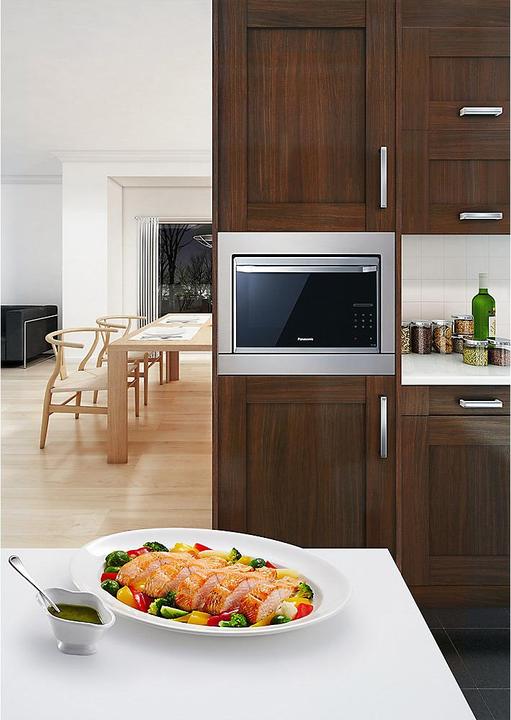 Actual product image Panasonic NN-TK81KCSCP Einbaurahmen (34 l)