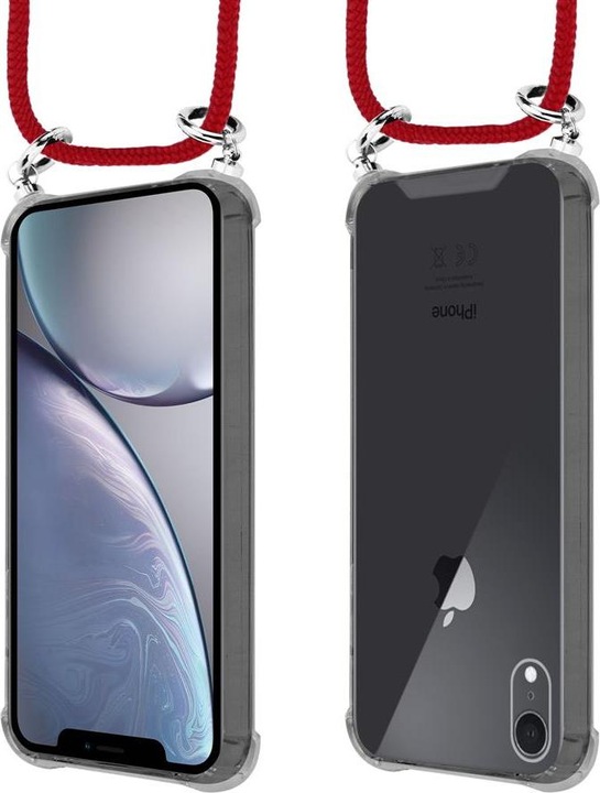 Produktbild Cadorabo TPU Handy Kette SILBER Cover