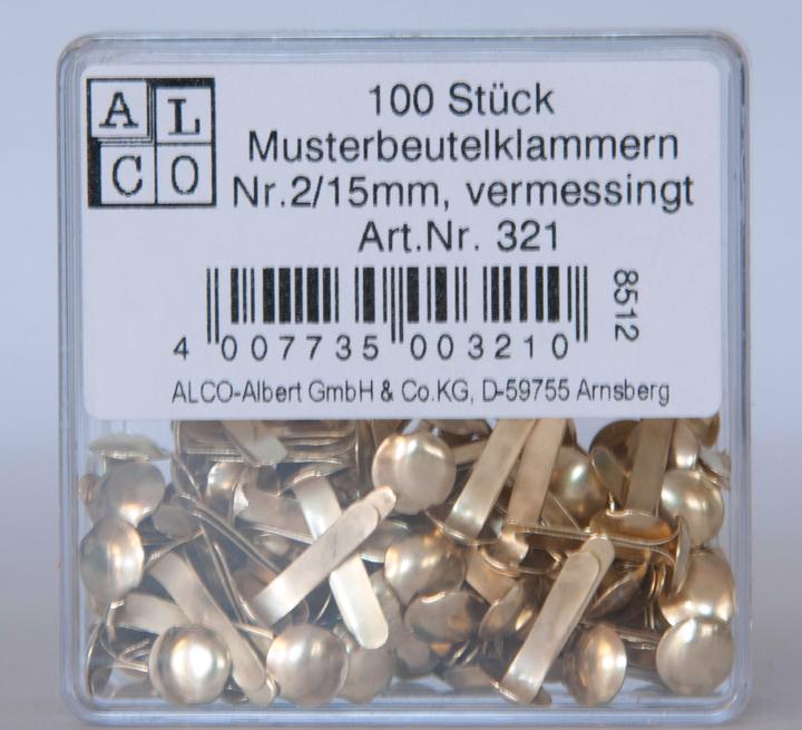 Actual product image Alco Round head staples 15mm long (1 x)