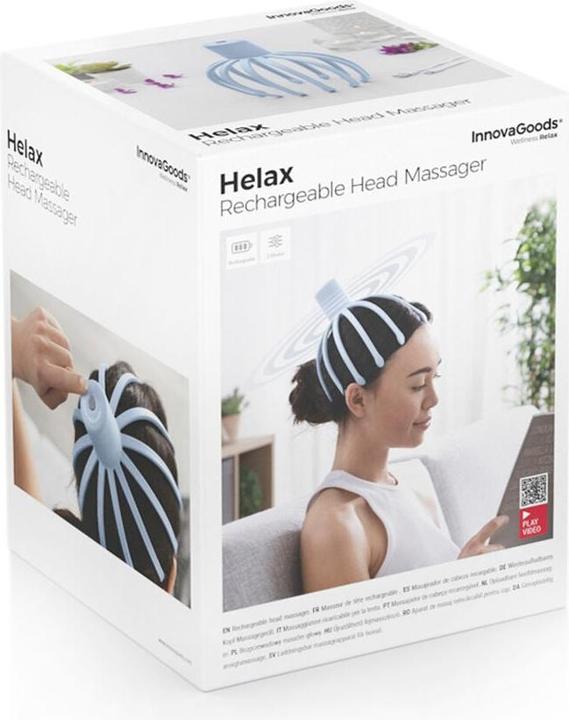 Produktbild InnovaGoods Wiederaufladbares Kopfmassagegerät Helax