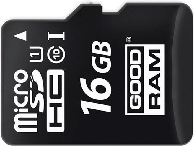 Immagine prodotto Goodram M1A0-0160R12 - 16 GB - MicroSDHC - Classe 10 - UHS-I - 100 MB/s - 10 MB/s (16 GB, microSDHC, U1, UHS-I)