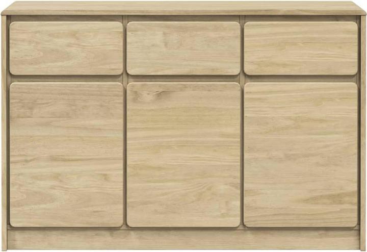 Image du produit vidaXL Sideboard SAUDA aspect chêne (114 x 43 x 75.50 cm)