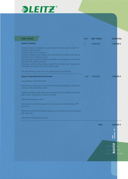 Image du produit Leitz Pochettes transparentes PP A4 (A4, 1x)
