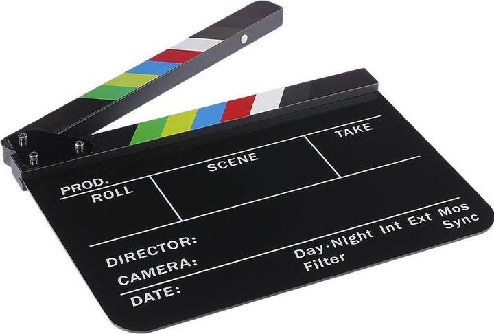 Produktbild Caruba Professional Director Clapper Schwarz/Farbe (Kreide) (Diverses Video Zubehör)