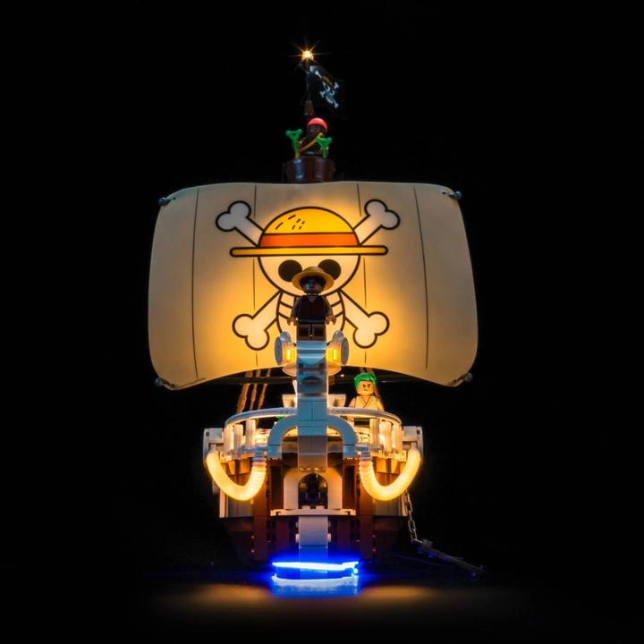 Immagine prodotto BrickBling LED Licht Set für LEGO One Piece: Das Piratenschiff Flying Lamb (75639)