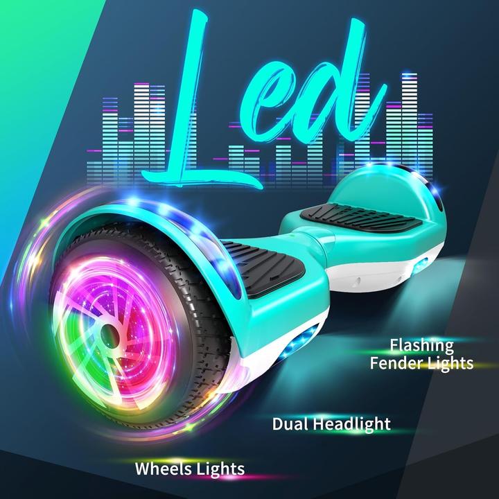 Actual product image Sisigad Hoverboard Two Wheel Self Balancing (12 km/h)