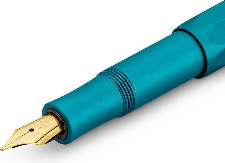 Actual product image Kaweco Fountain Pen Sport Iguana Blue M (Blue, Iguana, 1x)