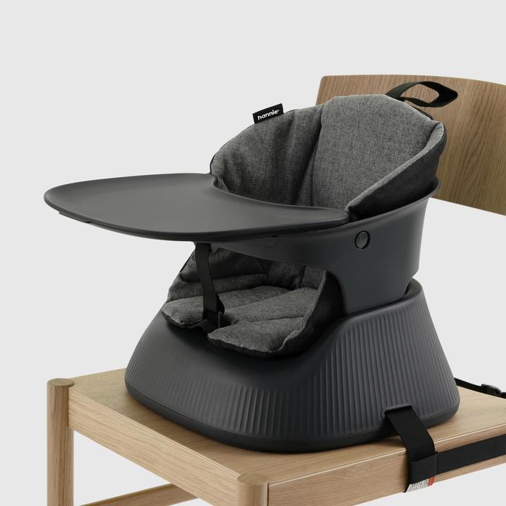 Hannie portable high chair Charcoal Black - PHC001BC02 (High chair booster seat)