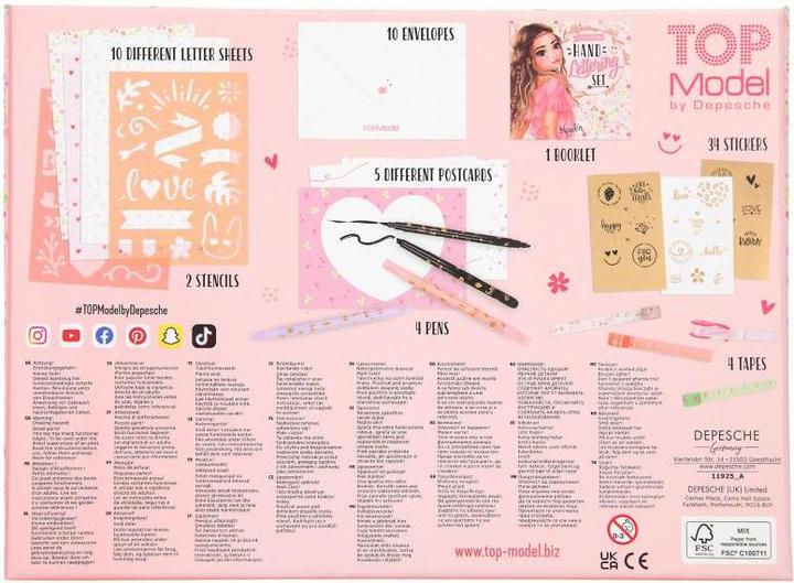 Produktbild Top Model Handlettering Set Flower Berry