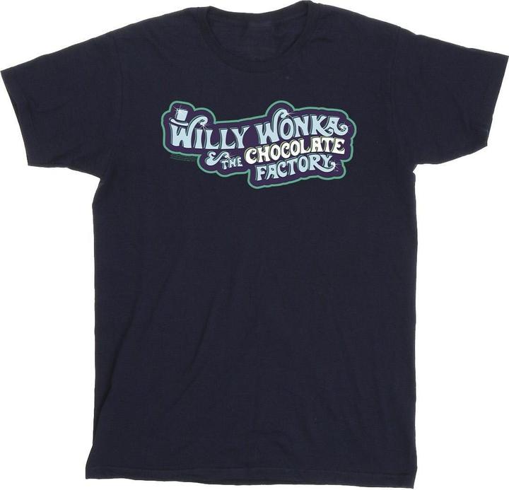 Produktbild Willy Wonka & the Chocolate Factory Chocolate Factory Logo TShirt (S)
