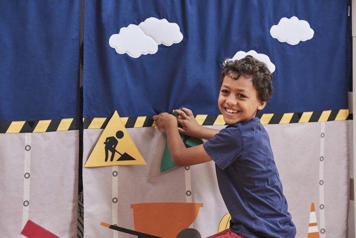 Image du produit Hoppekids Rideau pour lit d'appoint central