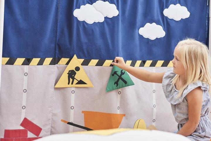 Image du produit Hoppekids Rideau pour lit d'appoint central