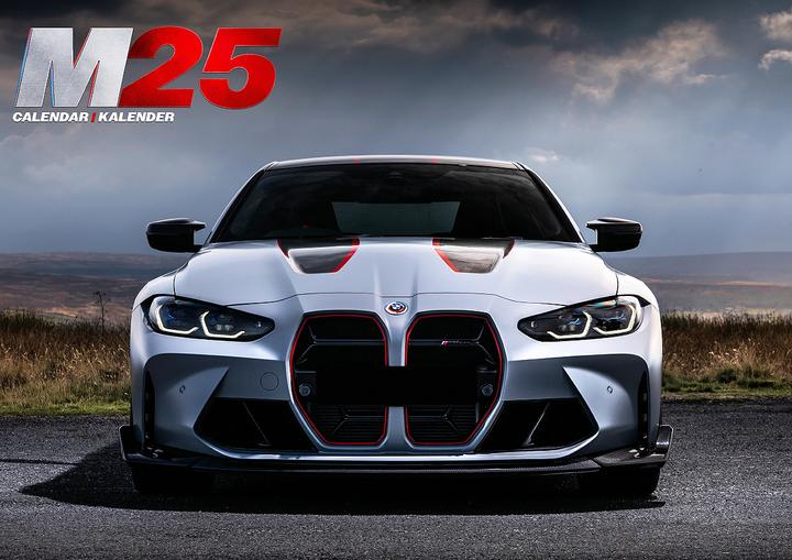 M 2025 Kalender (Harter Einband, Deutsch)