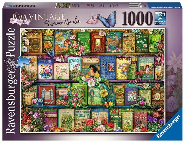 Produktbild Ravensburger Puzzel 1000 stukjes Vintage tuinboeken (1000 Teile)
