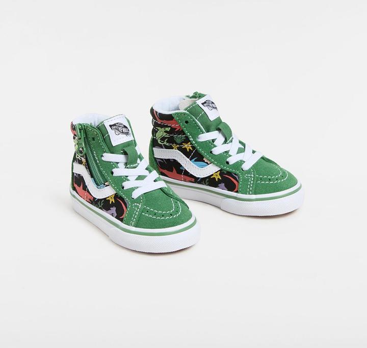 Produktbild Vans SK8-Hi Reissue Side Zip GLOW SHARKS GREEN/MULTI (22.5)