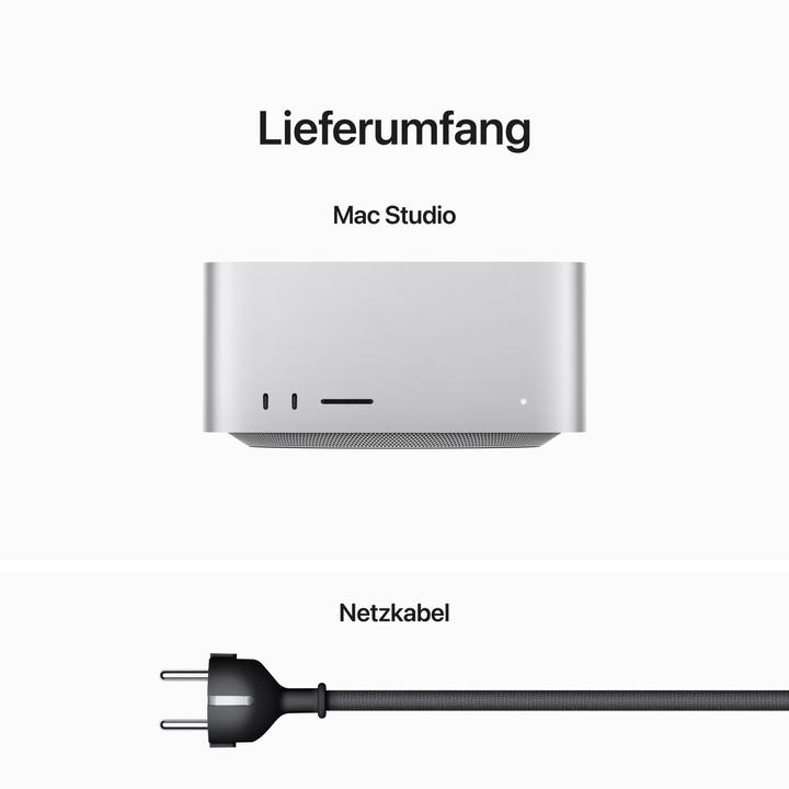 Actual product image Apple Mac Studio (M2 Max, 32 GB, 1000 GB)