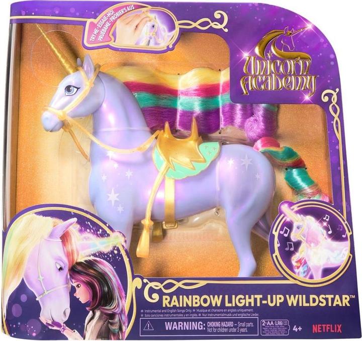 Actual product image Unicorn Academy Rainbow Light-up Wildstar